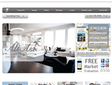 Tablet Screenshot of condoinbc.com